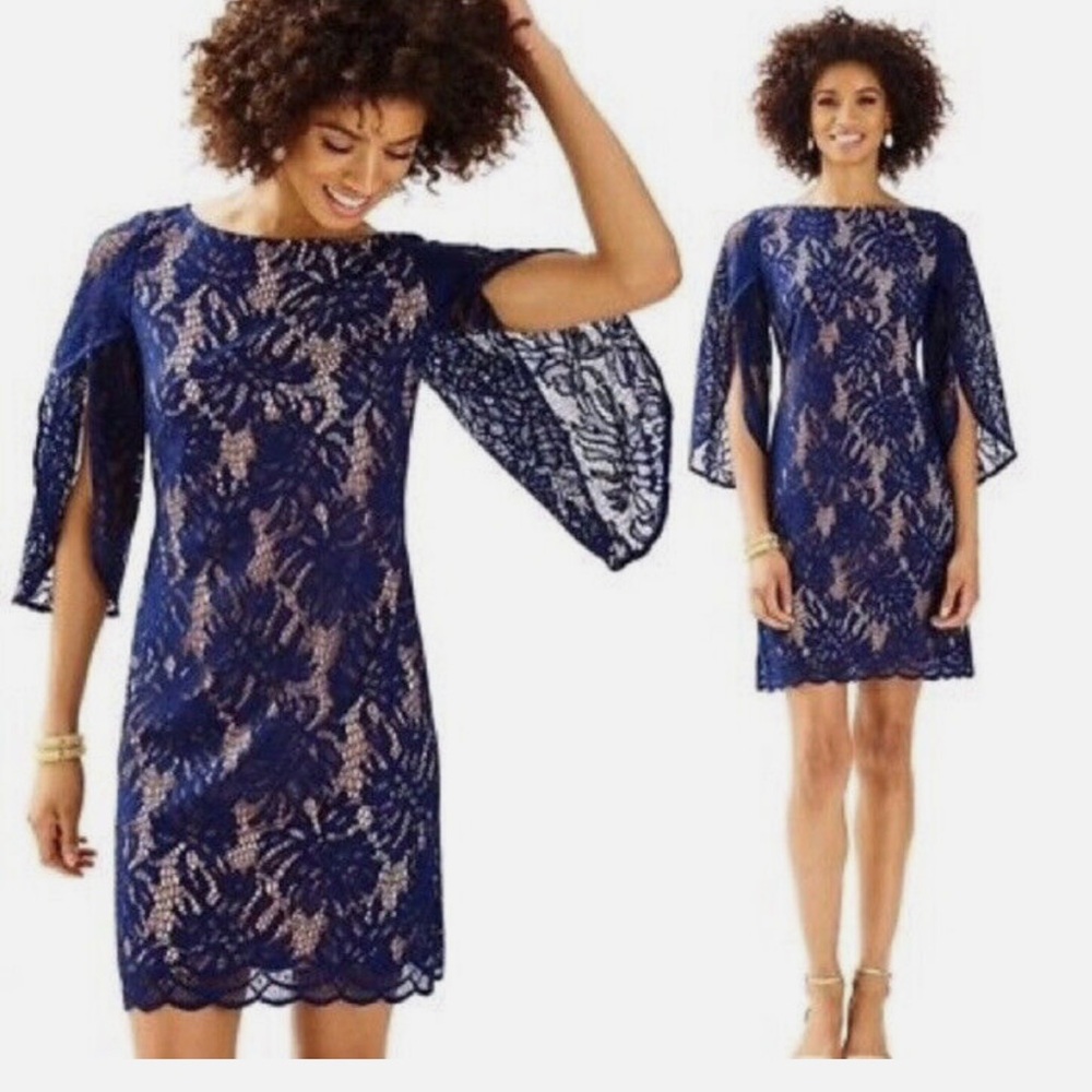 Lilly Pulitzer Navy Belmont Dress